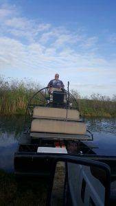 airboat in everglades