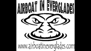 airboat in everglades logo