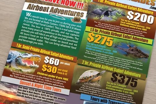 Everglades airboat tour prices